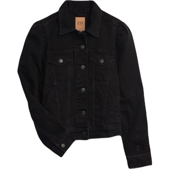 GAP Jackets & Blazers - GAP Black Denim Jacket